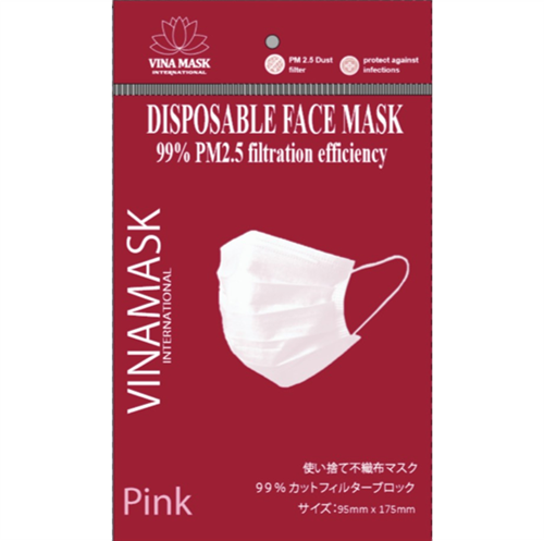 3 Play medical mask 5 pcs in one bag