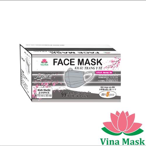 MEDICAL FACE MASK 4 LAYERS, 55 PIECE/A BOX